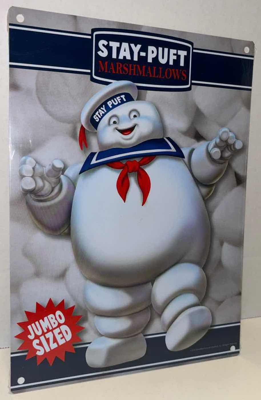 Photo 1 of NEW FACTORY ENTERTAINMENT GHOSTBUSTERS METAL SIGNS (3)