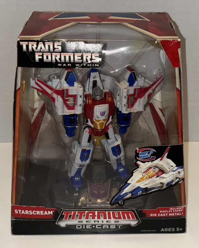 Photo 3 of NEW 2006 HASBRO MICRO MACHINES TITANIUM SERIES DIE-CAST TRANSFORMERS “STARSCREAM” ACTION FIGURE