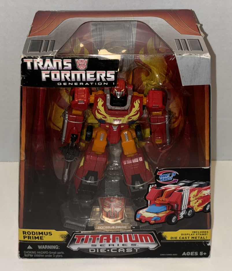 Photo 1 of NEW 2006 HASBRO MICRO MACHINES TITANIUM SERIES DIE-CAST TRANSFORMERS “RODIMUS PRIME” ACTION FIGURE