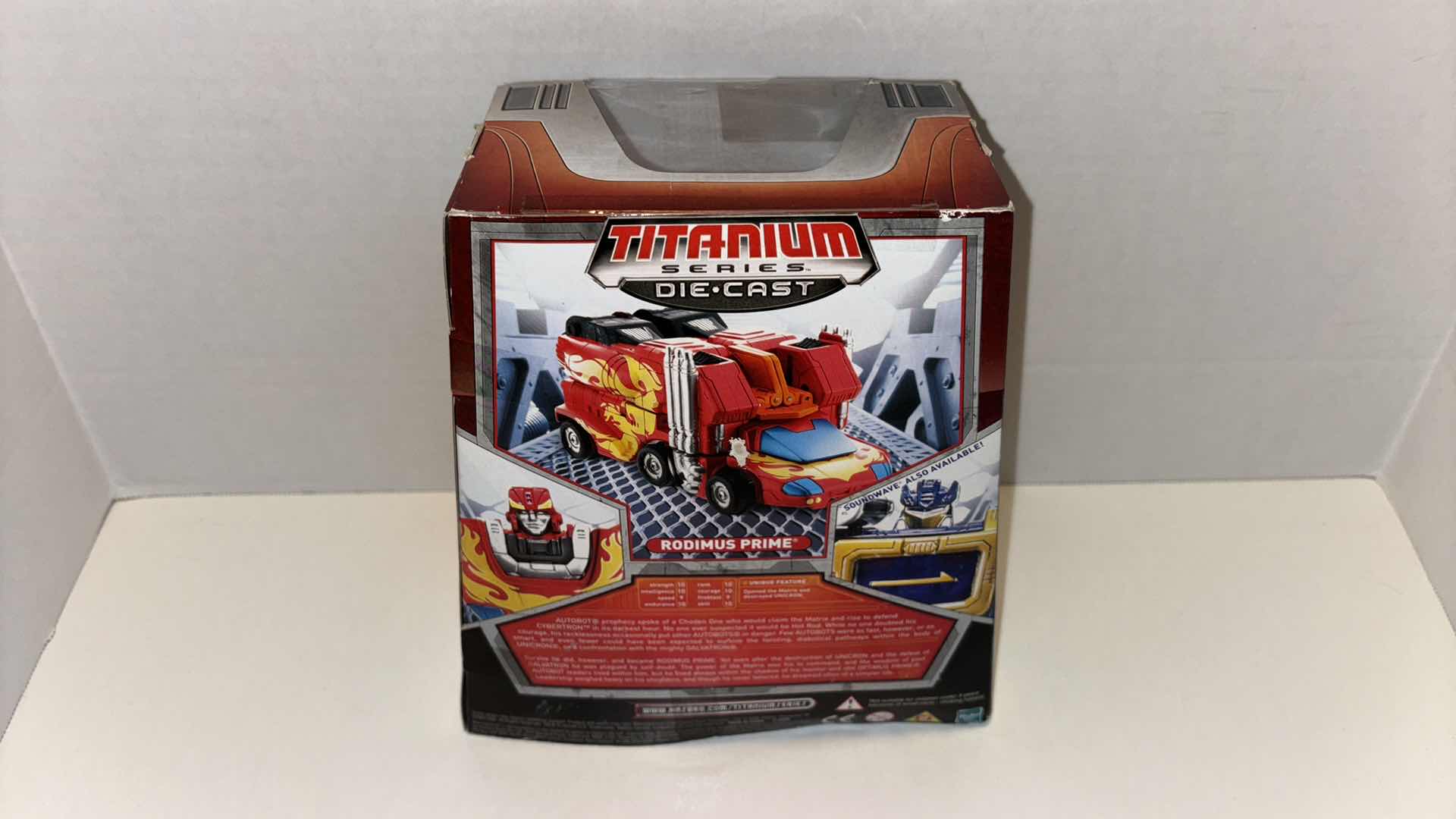 Photo 1 of NEW 2006 HASBRO MICRO MACHINES TITANIUM SERIES DIE-CAST TRANSFORMERS “RODIMUS PRIME” ACTION FIGURE
