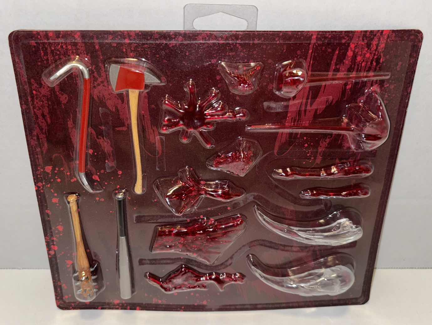 Photo 1 of NEW HAPPYCAT INDUSTRIES SUPER ACTION STUFF 18 PC “BAG OF VIOLENCE” ACTION FIGURE ACCESSORIES 3-PACK