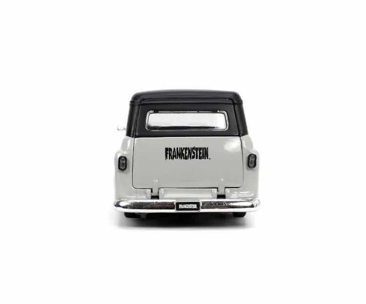 Photo 1 of NEW JADA TOYS HOLLYWOOD RIDES UNIVERSAL MONSTERS DIE-CAST VEHICLE & FIGURE, “FRANKENSTEIN & 1957 CHEVROLET SUBURBAN”