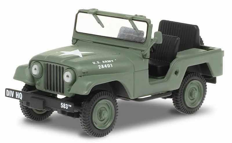 Photo 1 of NEW GREENLIGHT COLLECTIBLES HOLLYWOOD 1:43 DIE-CAST VEHICLE, “MASH 4077TH 1952 WILLYS M38 A1 JEEP” 2-PACK