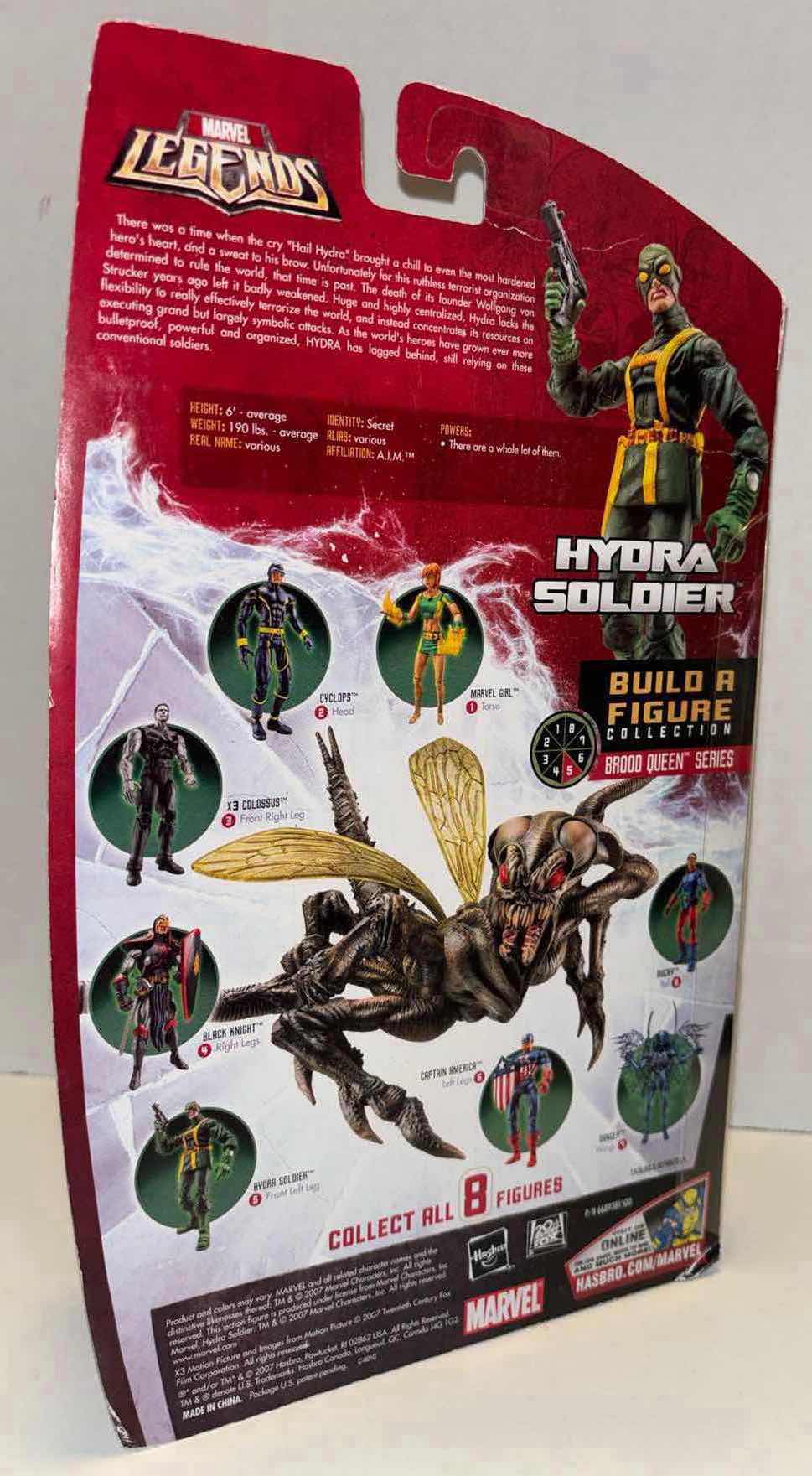 Photo 1 of NEW HASBRO MARVEL LEGENDS BUILD A FIGURE COLLECTION “HYDRA SOLDIER” ACTION FIGURE & ACCESSORIES 2-PACK