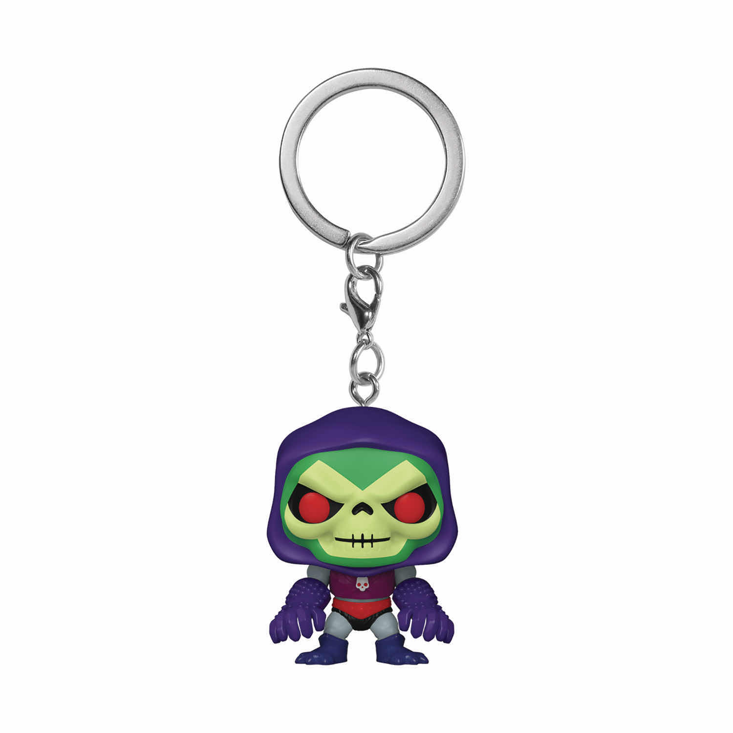 Photo 1 of NEW FUNKO POP! POCKET POP! VINYL FIGURE KEYCHAIN, MASTERS OF THE UNIVERSE TERROR CLAWS SKELETOR (8-PACK)