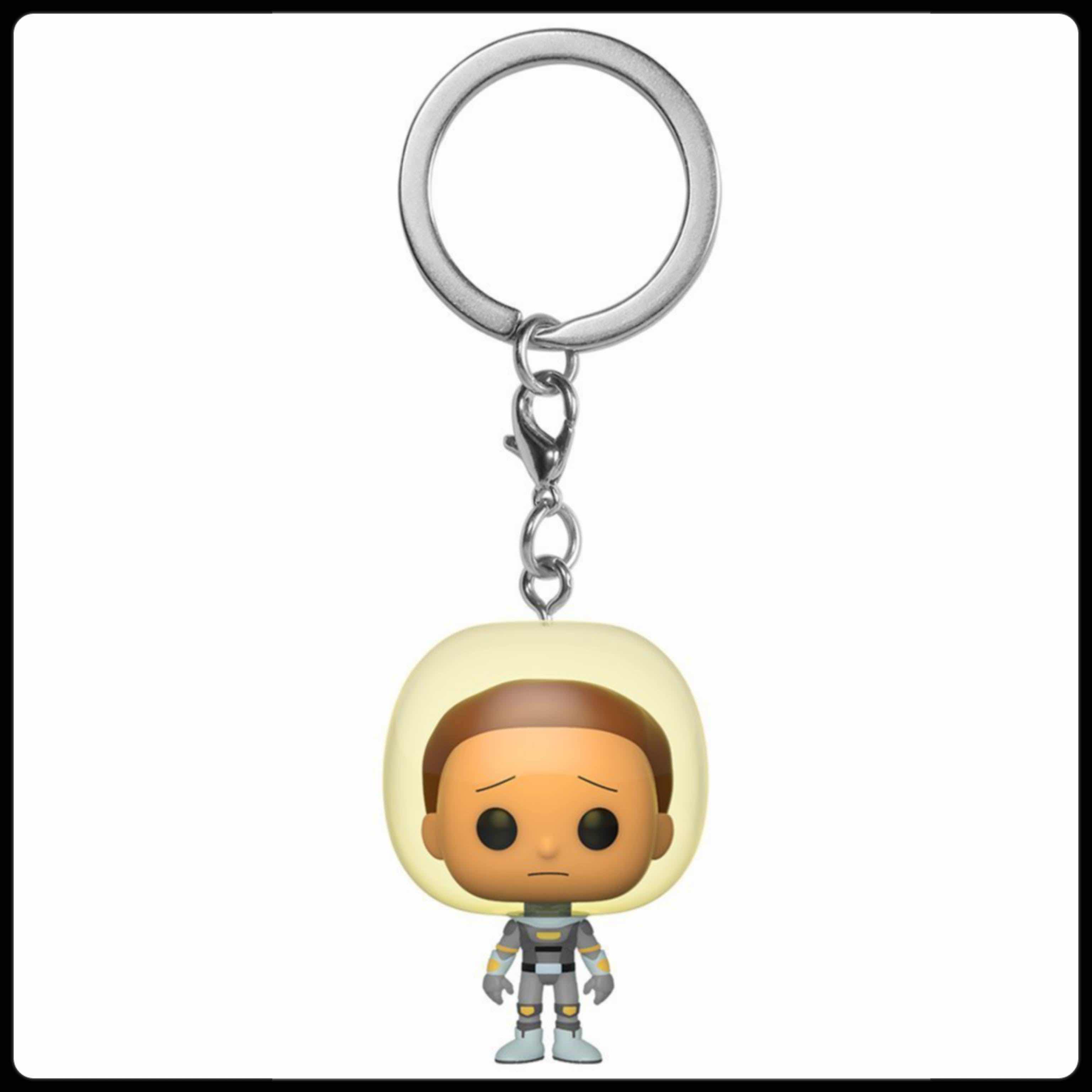 Photo 1 of NEW FUNKO POP! POCKET POP! VINYL FIGURE KEYCHAIN, RICK AND MORTY “SPACE SUIT MORTY” (8-PACK)