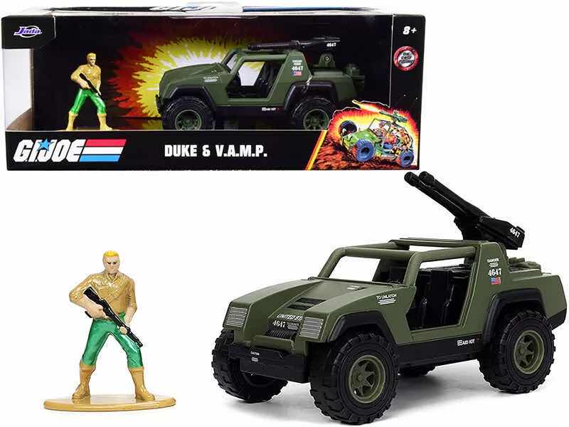 Photo 1 of NEW JADA TOYS HOLLYWOOD RIDES G.I. JOE “DUKE & V.A.M.P.” DIE-CAST VEHICLE & FIGURE 4-PACK