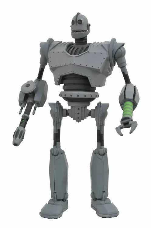 Photo 1 of NEW DIAMOND SELECT TOYS THE IRON GIANT “BATTLE MODE IRON GIANT” COLLECTOR’S 8.5” ACTION FIGURE WITH LIGHT-UP EYES