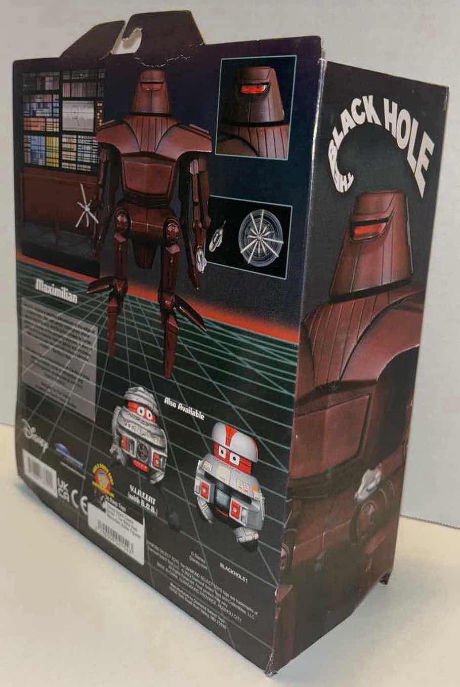 Photo 1 of NEW DIAMOND SELECT TOYS THE BLACK HOLE “MAXIMILIAN” COLLECTOR’S 7” ACTION FIGURE WITH ACCESSORIES & DIORAMA