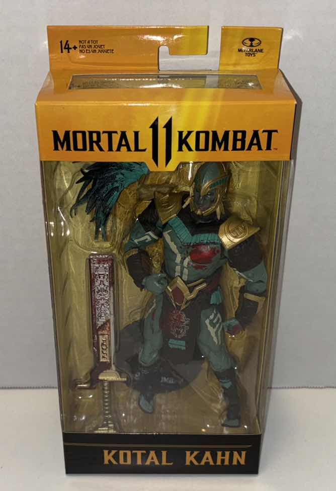 Photo 1 of NEW MCFARLANE TOYS MORTAL KOMBAT II “KOTAL KAHN” ACTION FIGURE & ACCESSORIES