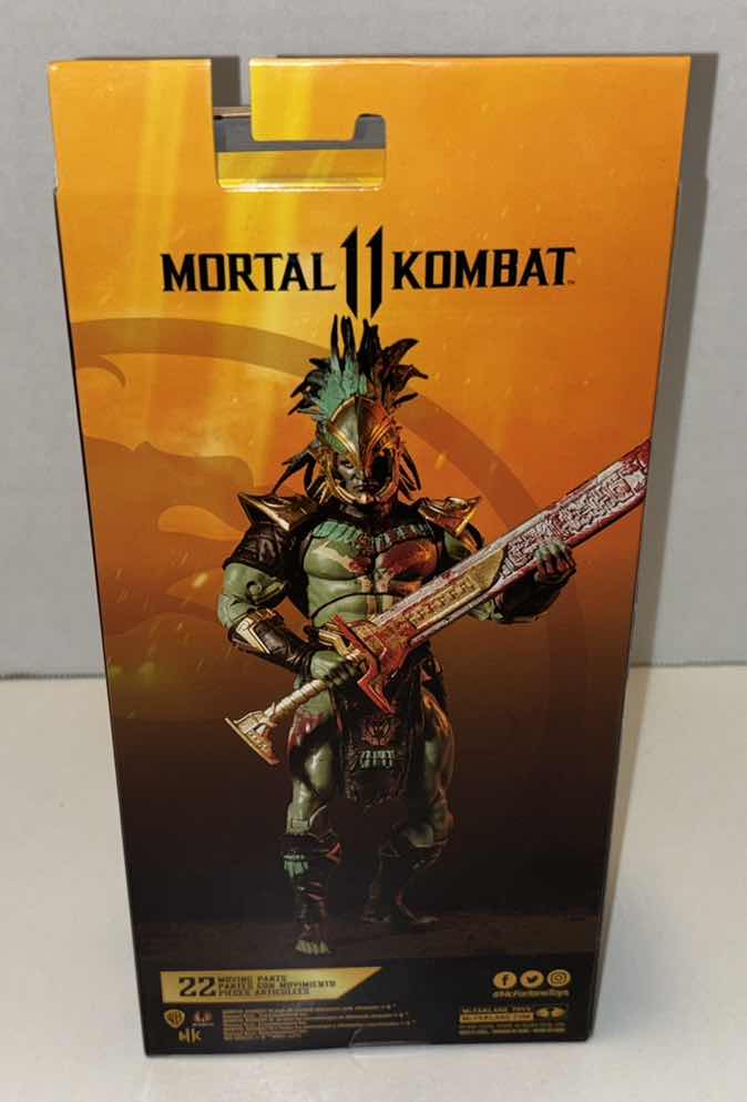 Photo 1 of NEW MCFARLANE TOYS MORTAL KOMBAT II “KOTAL KAHN” ACTION FIGURE & ACCESSORIES