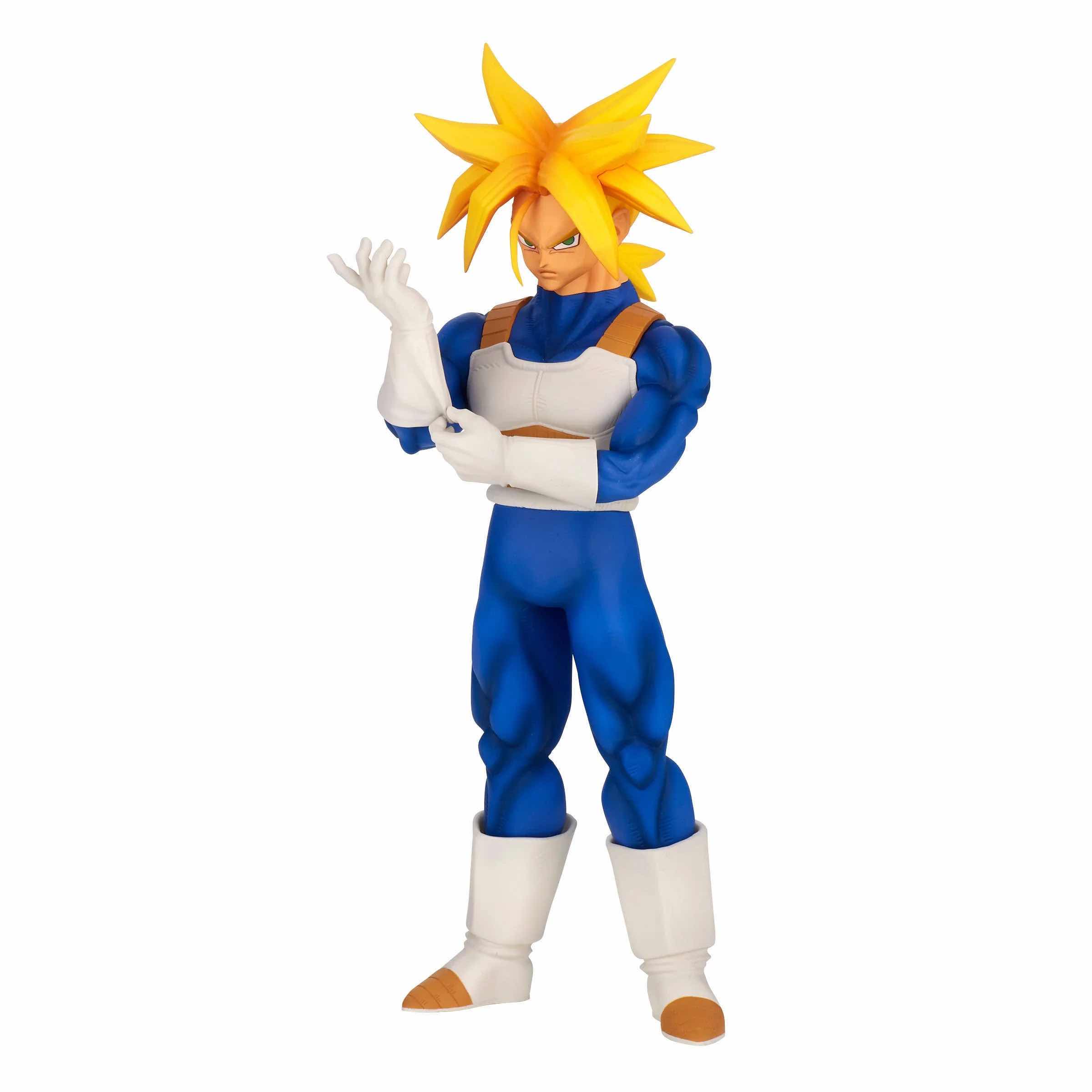 Photo 1 of NEW BANPRESTO BANDAI DRAGONBALL Z STATUE 2-PACK, 
SUPER ZENKAI SOLID VOL 1 SUPER SAIYAN GOKU & SOLID EDGE WORKS VOL 2 SUPER SAIYAN TRUNKS