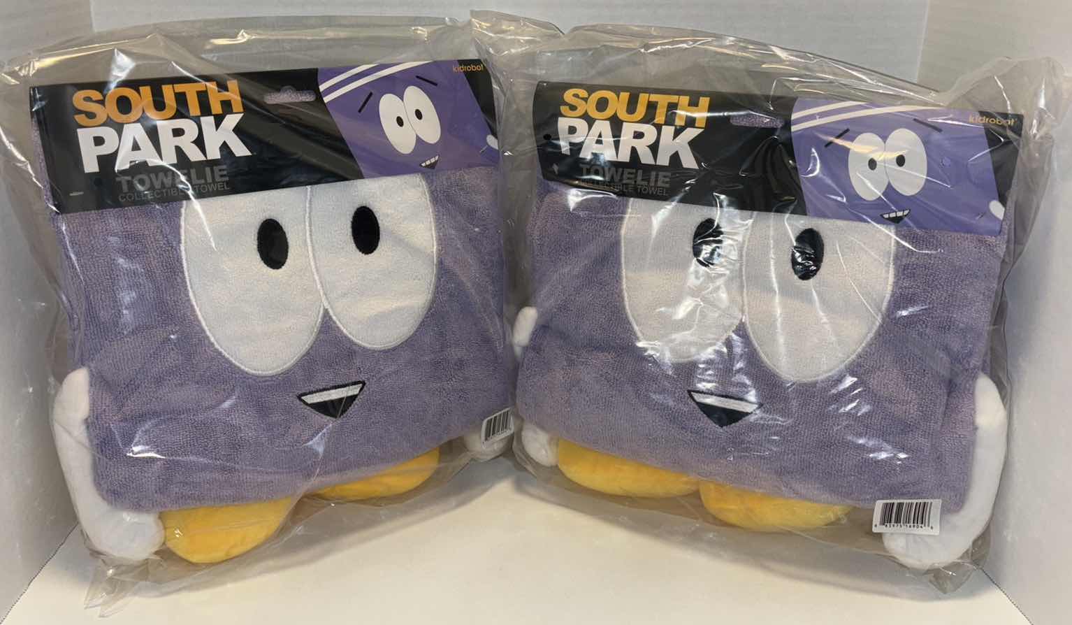 Photo 1 of NEW KIDROBOT SOUTH PARK “TOWELIE” COLLECTIBLE TOWEL 2-PACK