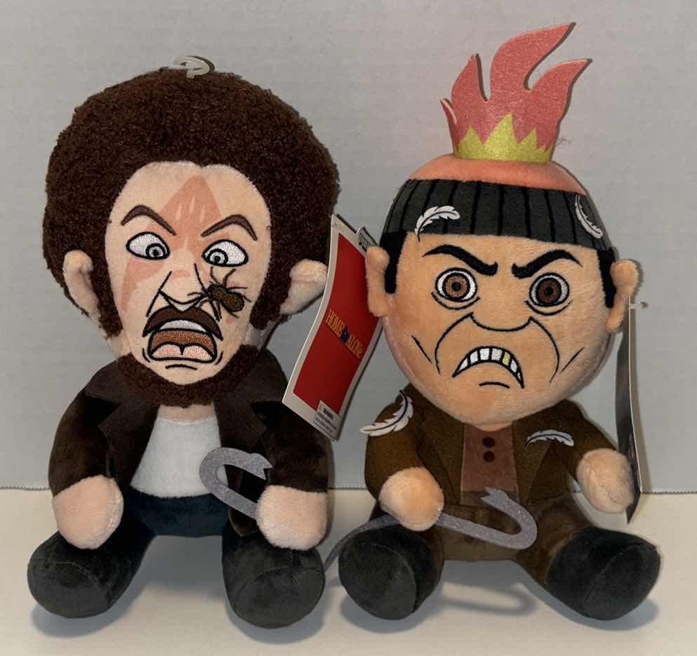 Photo 1 of NEW KIDROBOT HOME ALONE 7.5” PHUNNY PLUSH 2-PACK, “MARV” & “HARRY”