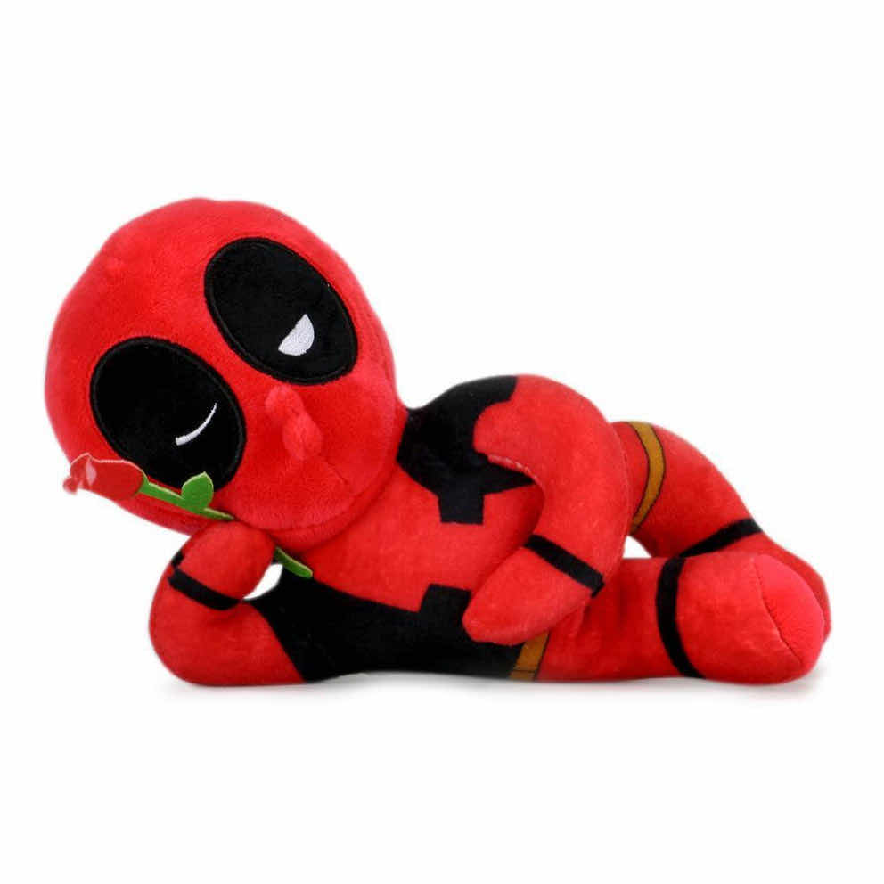 Photo 1 of NEW KIDROBOT MARVEL PHUNNY PLUSH 2-PACK, “DEADPOOL RIDING A UNICORN” & “SEXY DEADPOOL”