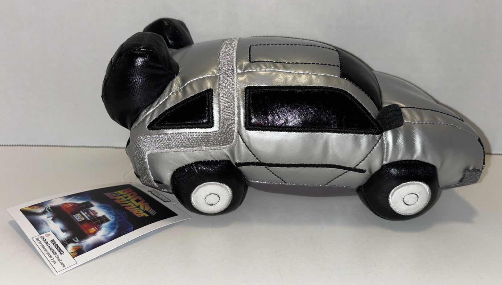Photo 1 of NEW KIDROBOT BACK TO THE FUTURE “DELOREAN TIME MACHINE” PHUNNY PLUSH (1)