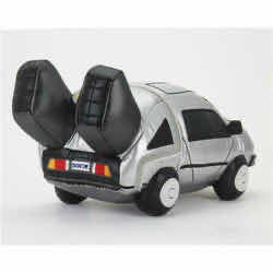 Photo 1 of NEW KIDROBOT BACK TO THE FUTURE “DELOREAN TIME MACHINE” PHUNNY PLUSH (1)