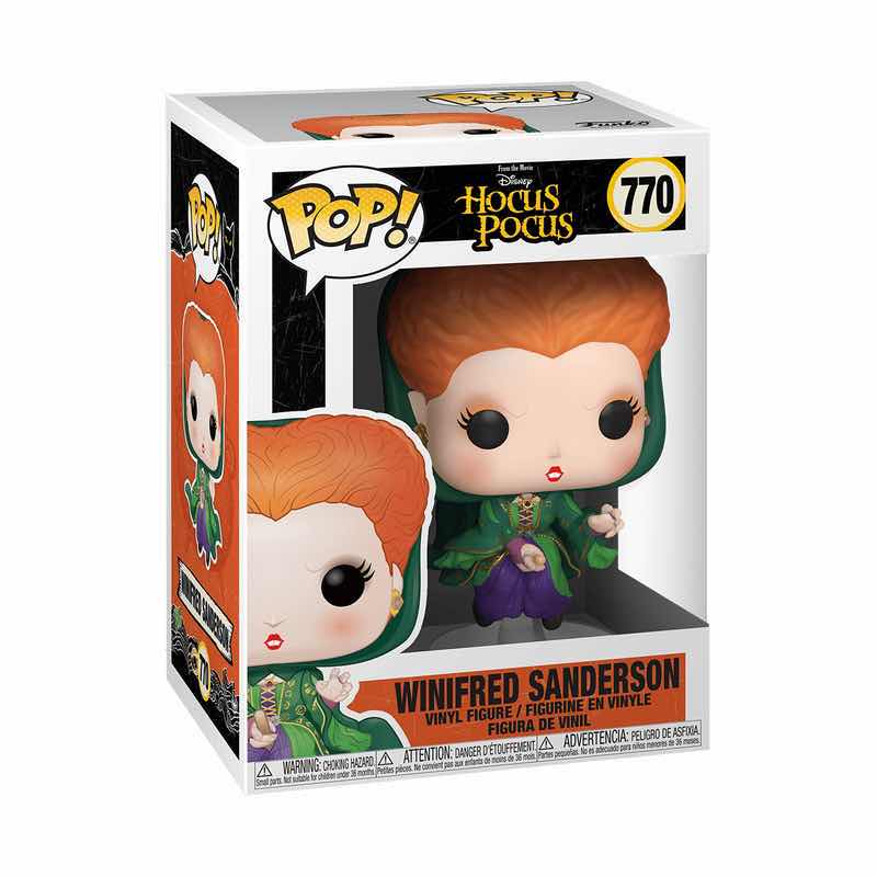 Photo 1 of NEW FUNKO POP! (7-PACK) DISNEY HOCUS POCUS VINYL FIGURE, #770 WINIFRED SANDERSON FLYING