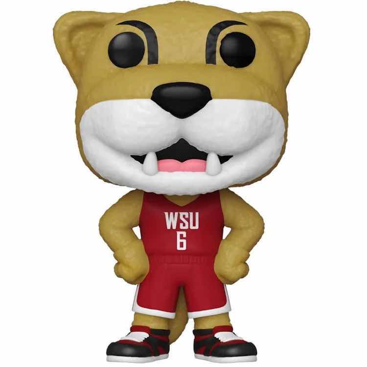 Photo 1 of NEW FUNKO POP! COLLEGE VINYL FIGURE (2-PACK), WASHINGTON STATE UNIVERSITY #19 BUTCH T. COUGAR