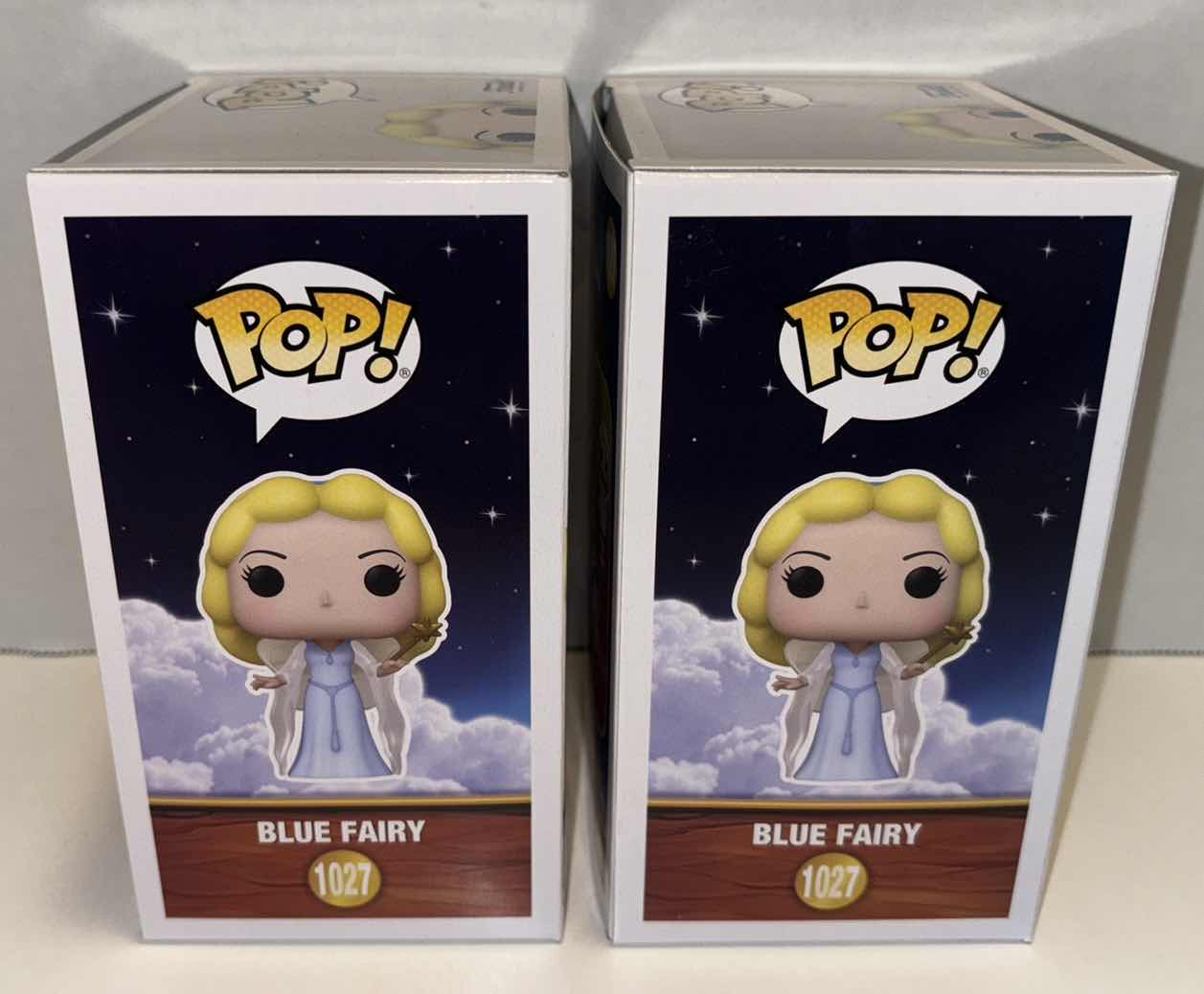 Photo 1 of NEW FUNKO POP! DISNEY VINYL FIGURE 2-PACK, PINOCCHIO #1027 BLUE FAIRY