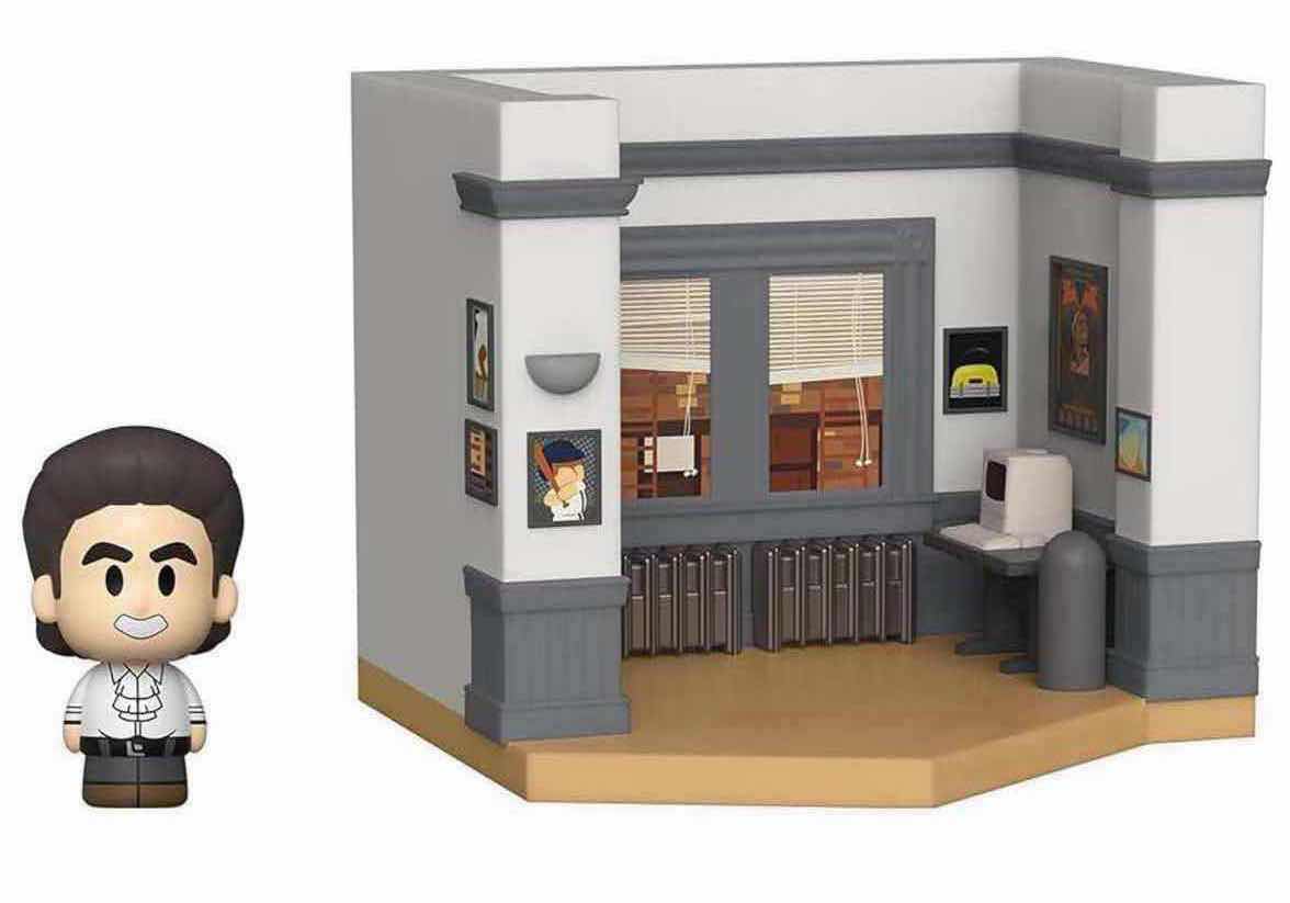 Photo 1 of NEW FUNKO MINI MOMENTS CHASE LIMITED EDITION VINYL FIGURES, SEINFELD JERRY’S APARTMENT 5-PACK (ELAINE, GEORGE, JERRY, KRAMER & UNCLE LEO)