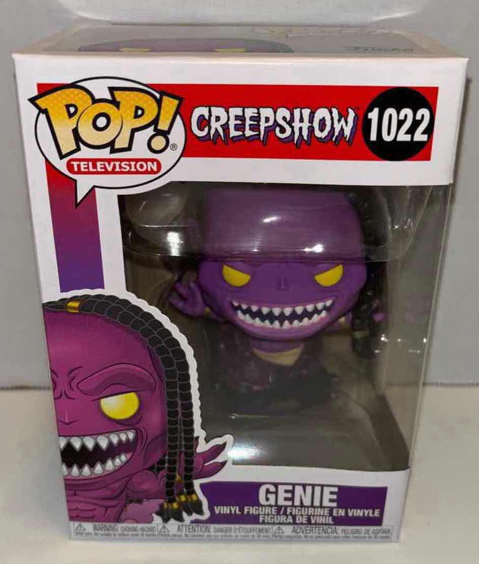 Photo 1 of NEW FUNKO POP! TELEVISION CREEPSHOW VINYL FIGURE 6-PACK, #1022 GENIE