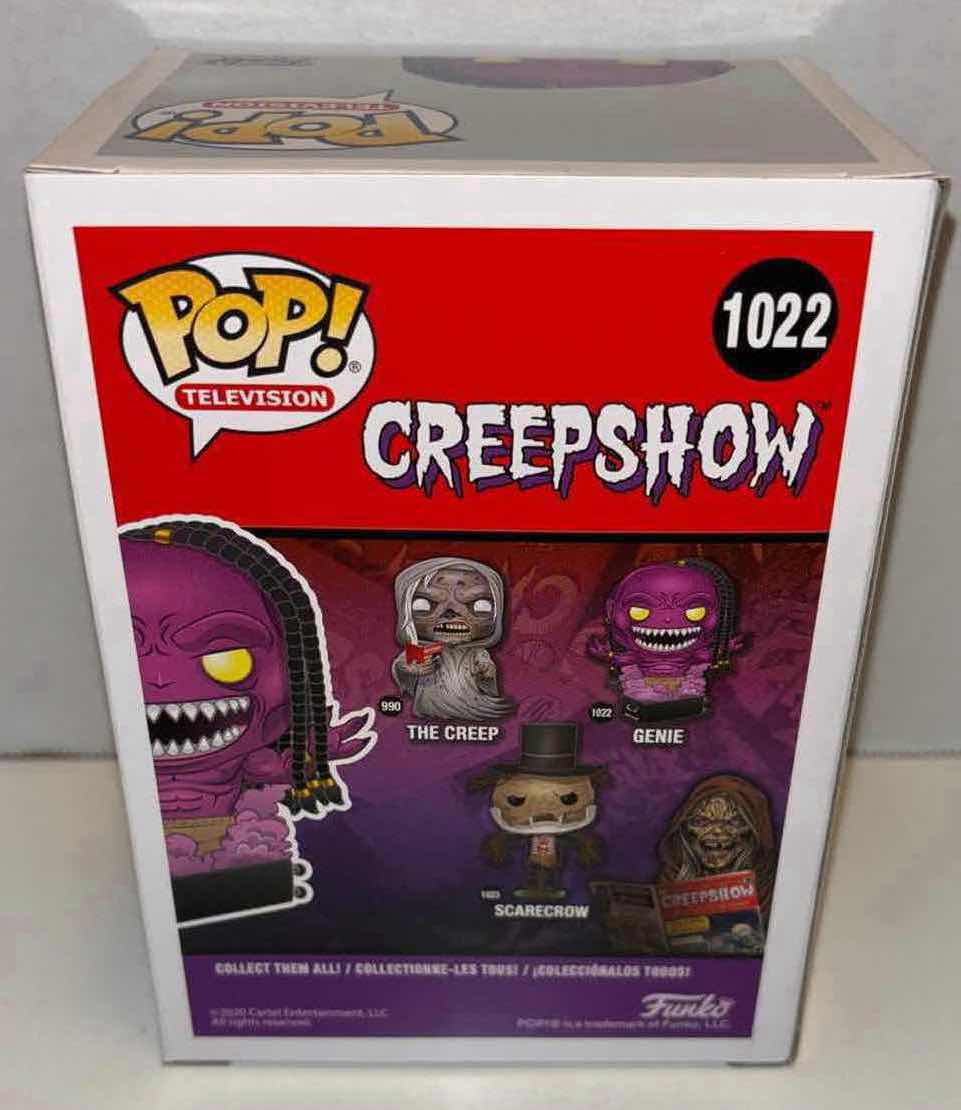 Photo 1 of NEW FUNKO POP! TELEVISION CREEPSHOW VINYL FIGURE 6-PACK, #1022 GENIE