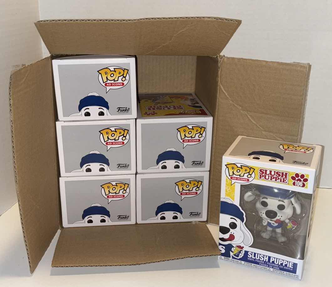 Photo 1 of NEW FUNKO POP! AD ICONS VINYL FIGURE 6-PACK, #106 SLUSH PUPPIE
