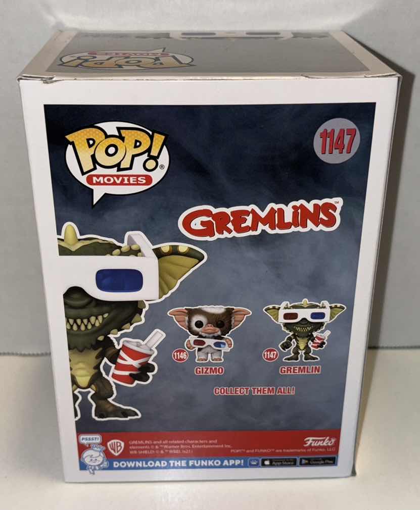 Photo 1 of NEW FUNKO POP! MOVIES VINYL FIGURE 6-PACK, #1147 GREMLIN