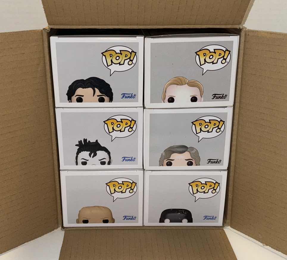Photo 1 of NEW FUNKO POP! STAR WARS SET OF BOBBLE-HEAD VINYL FIGURE MIXED 6-PACK #’s 146, 193, 250, 490, 505, 534