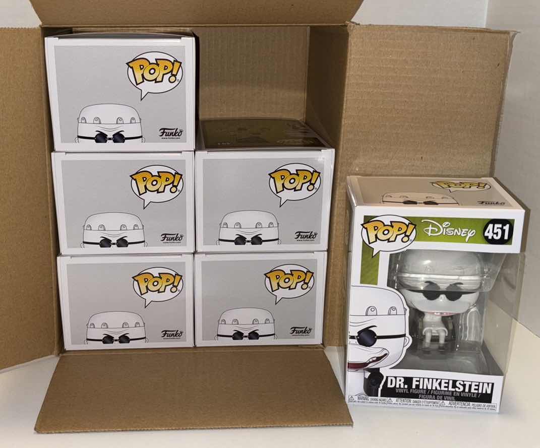 Photo 1 of NEW FUNKO POP! DISNEY VINYL FIGURE 6-PACK, #451 DR. FINKELSTEIN