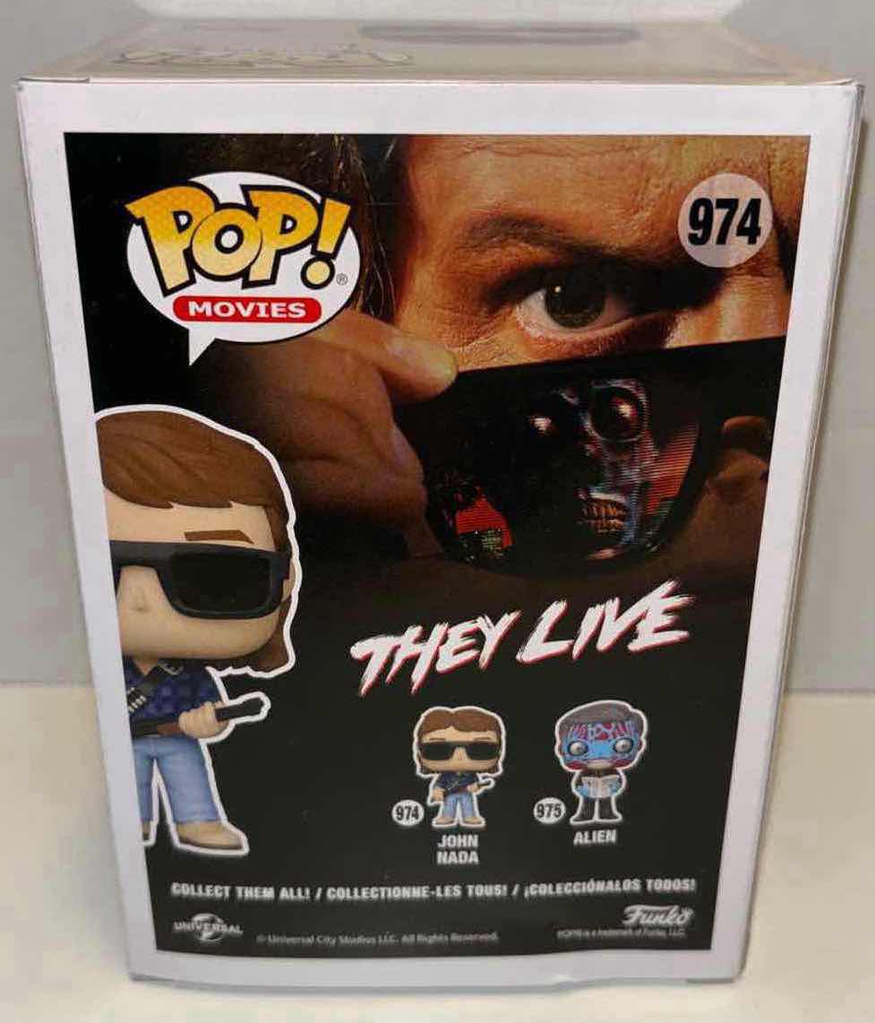 Photo 1 of NEW FUNKO POP! MOVIES VINYL FIGURE 6-PACK, THEY LIVE  #974 JOHN NADA