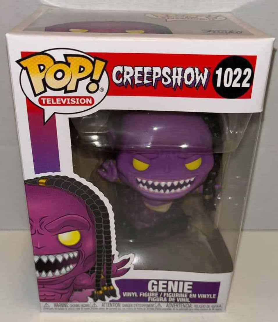 Photo 1 of NEW FUNKO POP! TELEVISION VINYL FIGURE 6-PACK, CREEPSHOW #1022 GENIE