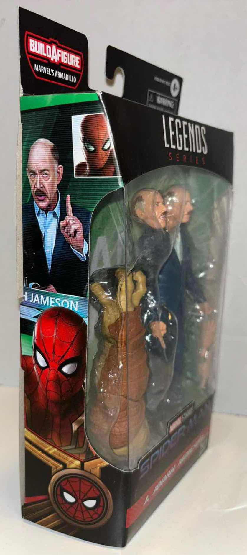 Photo 1 of NEW HASBRO MARVEL STUDIOS LEGENDS SERIES ACTION FIGURE & ACCESSORIES, SPIDER-MAN “J. JONAH JAMESON” (2)