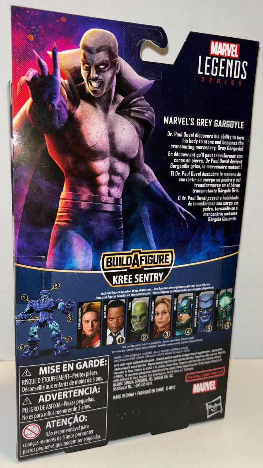 Photo 1 of NEW HASBRO MARVEL LEGENDS SERIES 5-PACK ACTION FIGURES & ACCESSORIES, “MARVEL’S GREY GARGOYLE”
