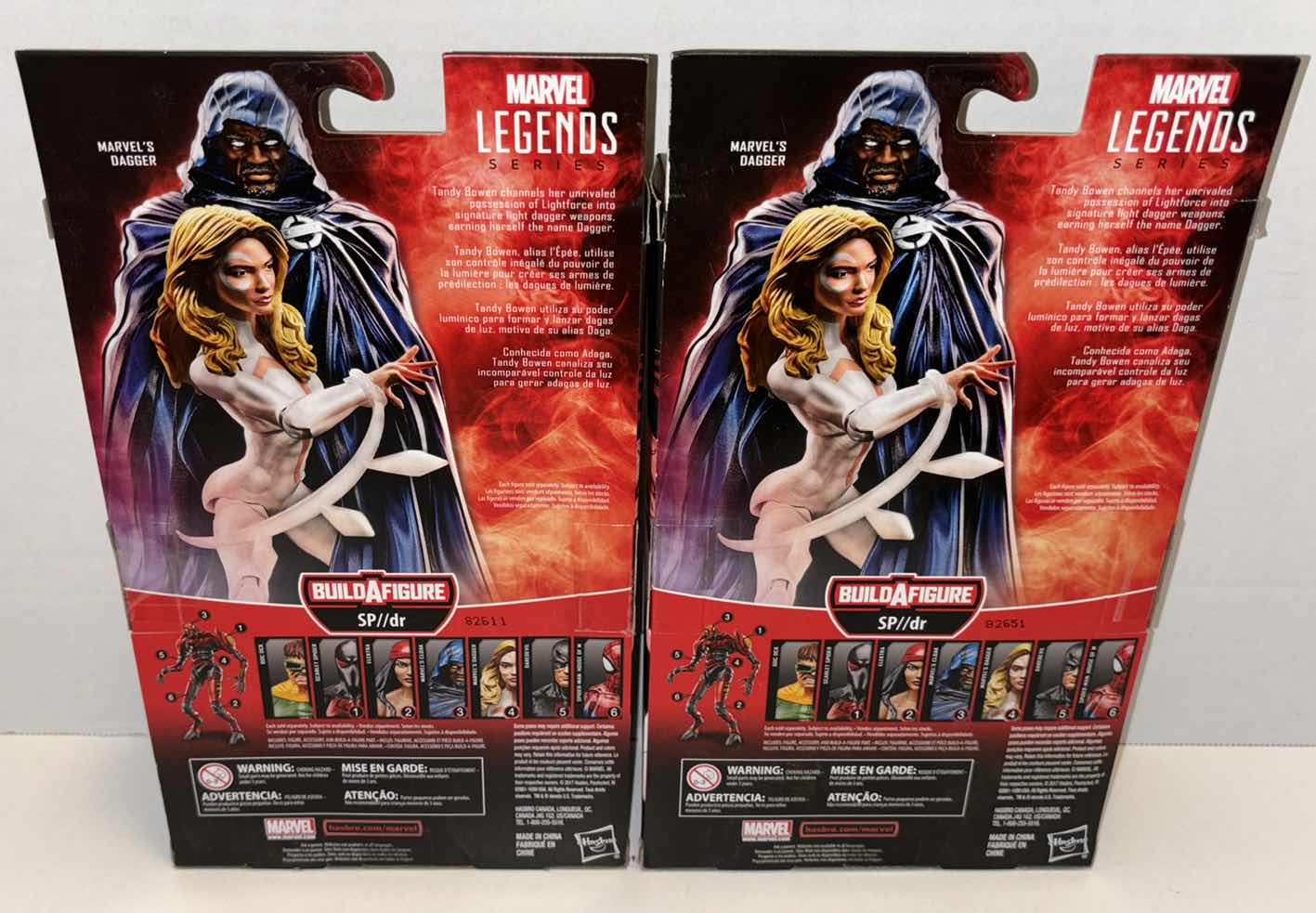 Photo 1 of NEW HASBRO MARVEL LEGENDS SERIES 2-PACK ACTION FIGURE & ACCESSORIES, “CLOAK AND DAGGER”