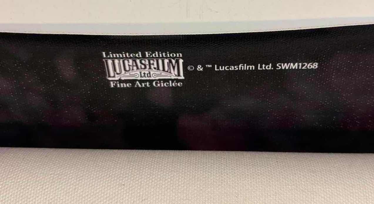 Photo 1 of NEW ACME ARCHIVES DIRECT STAR WARS OFFICIALLY LICENSED 15.55” X 20” SIGNED GICLEE ON ROLLED CANVAS W/COA, “REACHING OUT” BY CRAIG SKAGGS, #58 OF 95 PC HAND-NUMBERED EDITION (SKU: SWM1268)