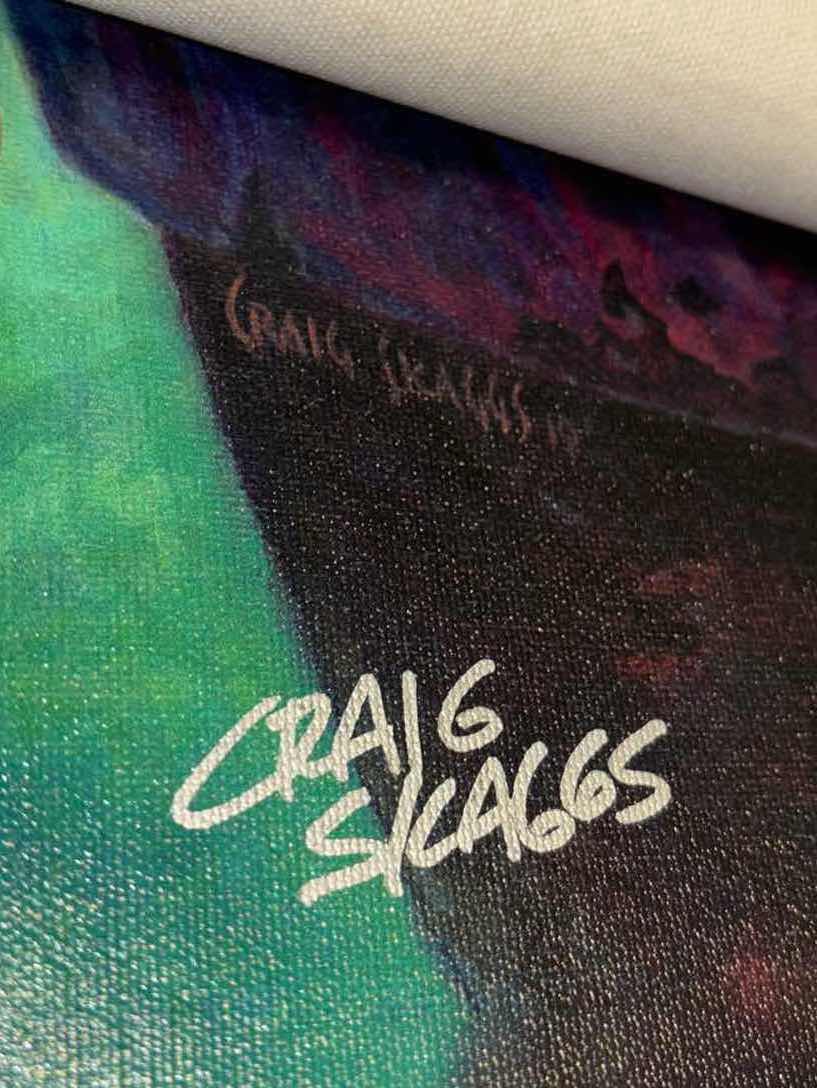 Photo 1 of NEW ACME ARCHIVES DIRECT STAR WARS OFFICIALLY LICENSED 15.55” X 20” SIGNED GICLEE ON ROLLED CANVAS W/COA, “REACHING OUT” BY CRAIG SKAGGS, #58 OF 95 PC HAND-NUMBERED EDITION (SKU: SWM1268)