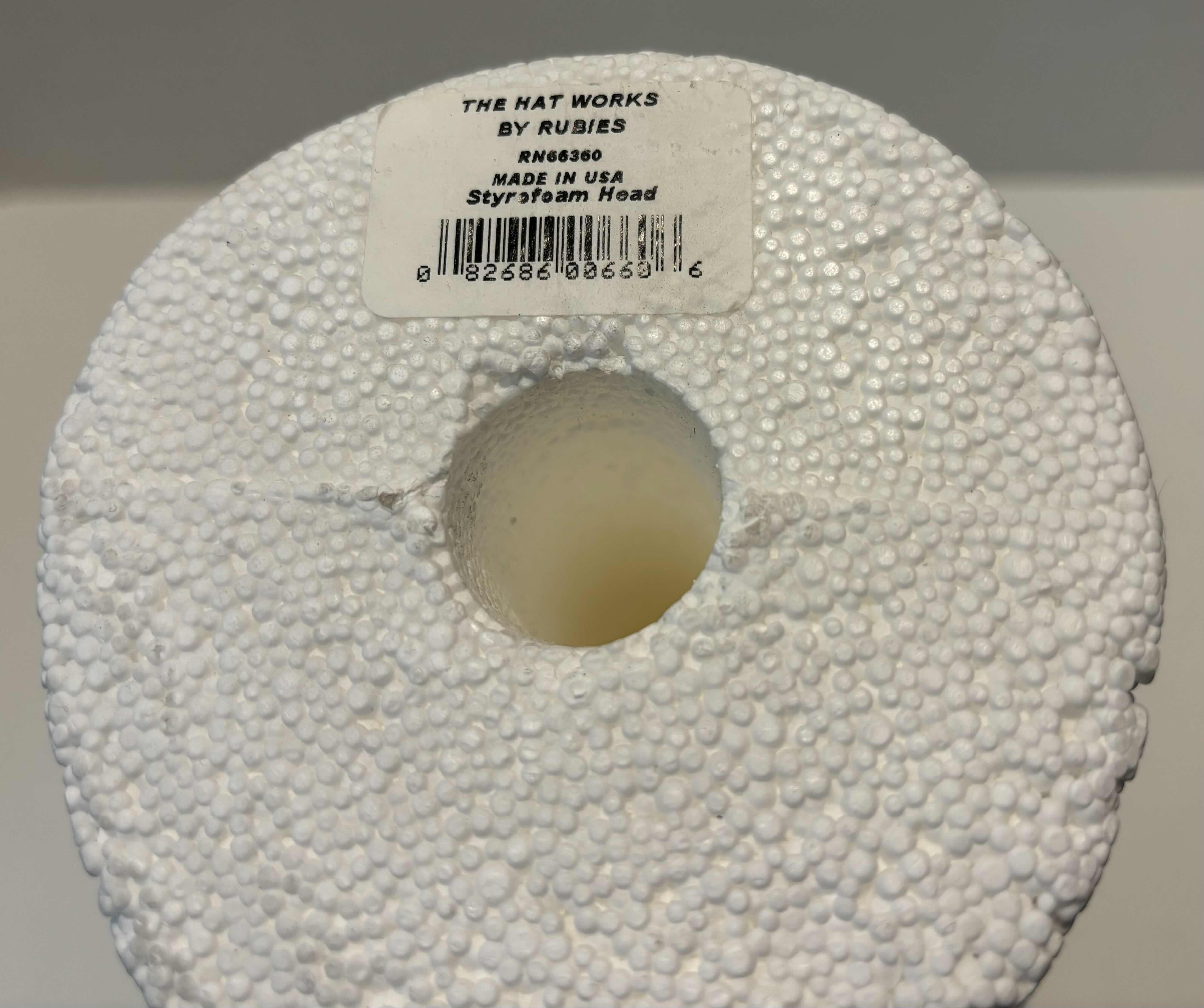 Photo 1 of NEW THE HAT WORKS BY RUBIES 11" STYROFOAM FEMALE MANNEQUIN HEAD FOR MULTIPURPOSE WIGS/DISPLAY STAND (3)