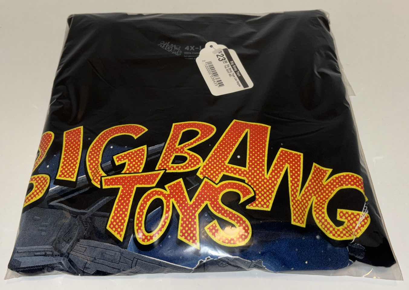 Photo 1 of NEW BIG BANG TOYS LAS VEGAS T-SHIRT (BLACK, SIZE 4XL)