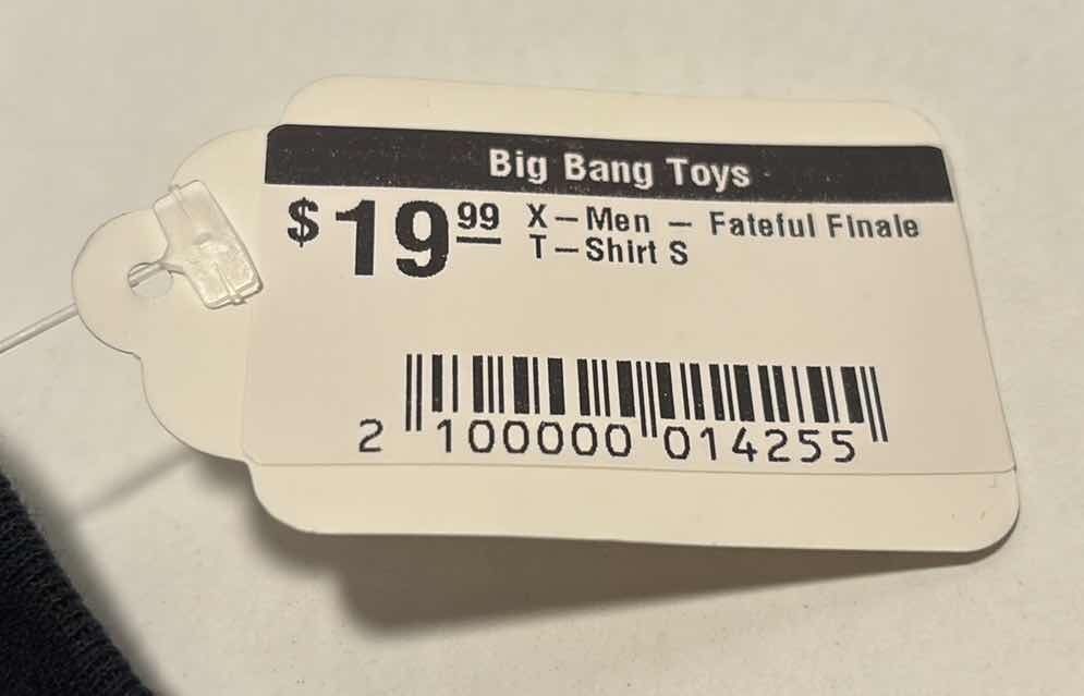 Photo 1 of NEW X-MEN FATEFUL FINALE T-SHIRT (BLACK, SIZE SMALL)