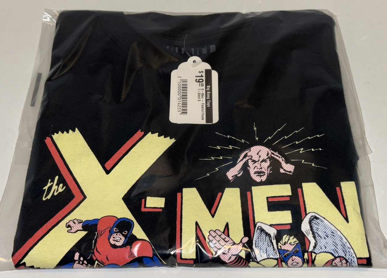Photo 1 of NEW X-MEN FATEFUL FINALE T-SHIRT (BLACK, SIZE SMALL)