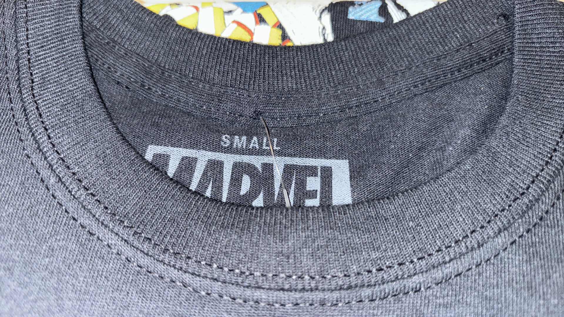 Photo 1 of NEW MARVEL X-MEN CABLE SHELL CASINGS T-SHIRT (BLACK, SMALL)