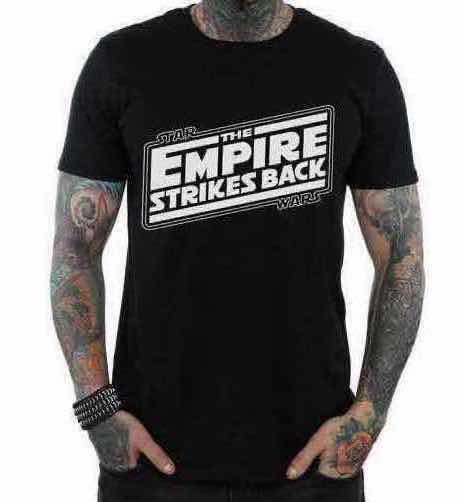 Photo 1 of NEW STAR WARS THE EMPIRE STRIKES BACK T-SHIRT (BLACK, MEDIUM)