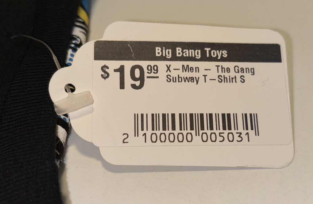 Photo 1 of NEW X-MEN THE GANG T-SHIRT (BLACK, SMALL)