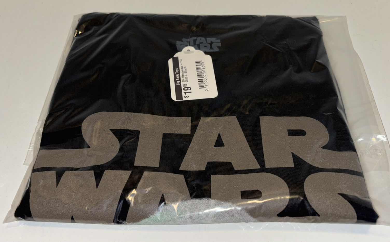Photo 3 of NEW STAR WARS THE MANDALORIAN THE CHILD T-SHIRT (BLACK, SMALL)