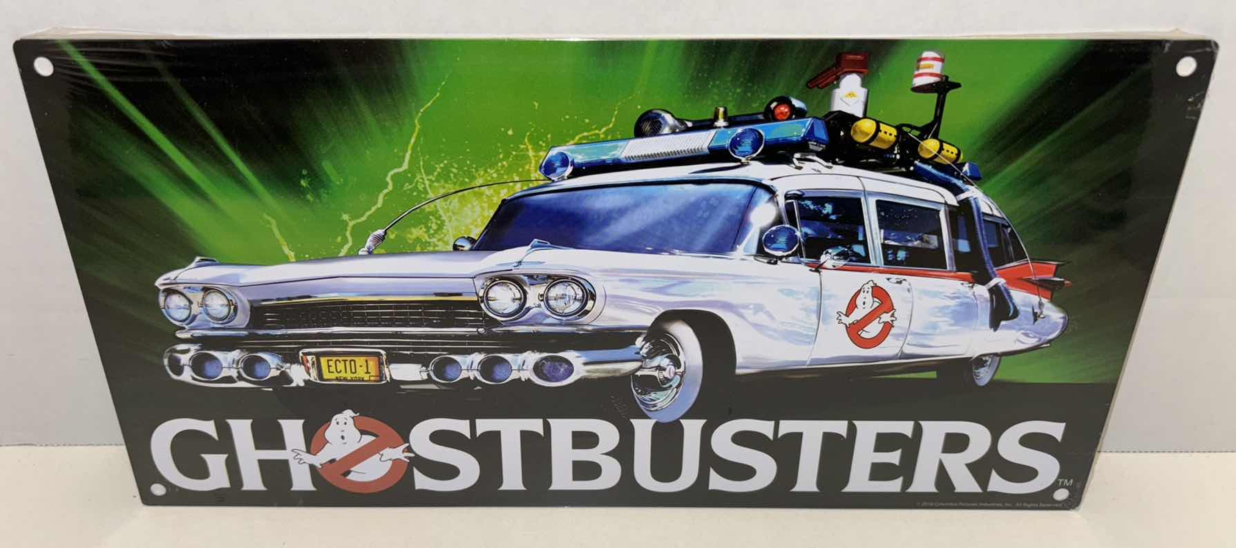Photo 1 of NEW FACTORY ENTERTAINMENT GHOSTBUSTERS 3-PACK BUNDLE METAL SIGNS