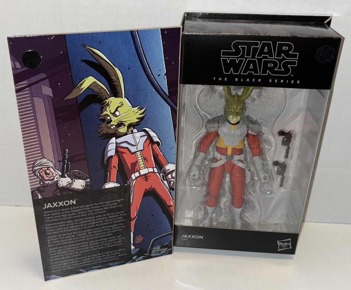 Photo 3 of NEW HASBRO STAR WARS LUCAS FILM LTD 50TH ANNIVERSARY 2-PACK ACTION FIGURE & ACCESSORIES, STAR WARS ADVENTURES “JAXXON”