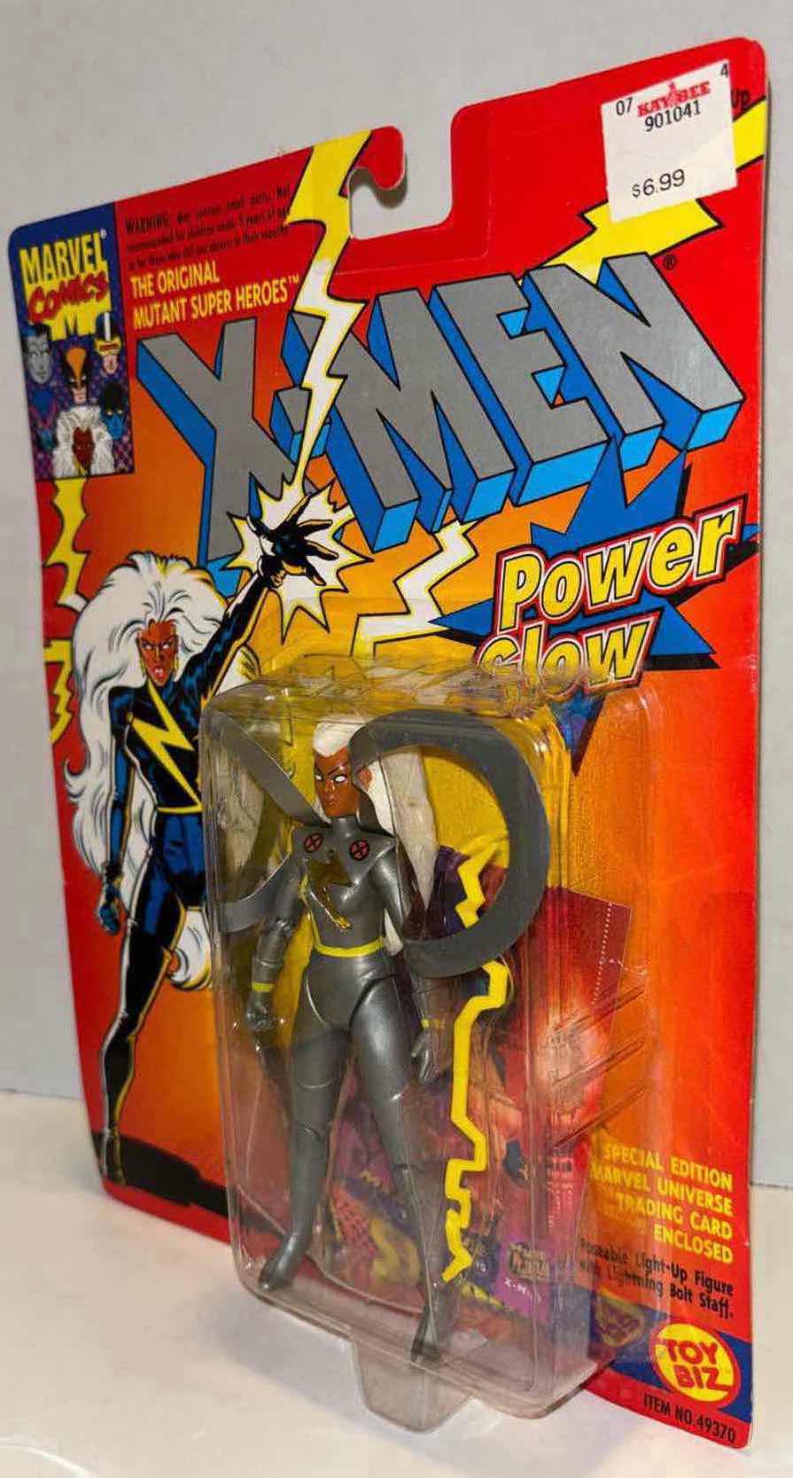 Photo 1 of NEW VINTAGE 1991/1993/1994 TOY BIZ MARVEL COMICS X-MEN 3-PACK BUNDLE RETRO ACTION FIGURES & ACCESSORIES, “COLOSSUS”, “STORM” & “MORPH”