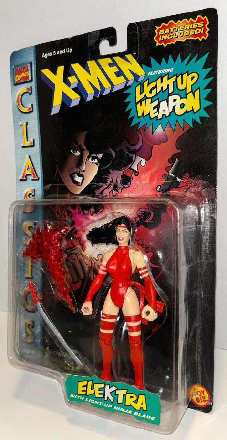 Photo 1 of NEW 1995/1996 TOY BIZ MARVEL COMICS X-MEN 2-PACK BUNDLE RETRO ACTION FIGURES & ACCESSORIES “SPIRAL W ARM SPINNING ACTION” & “ELEKTRA W LIGHT-UP NINJA BLADE”